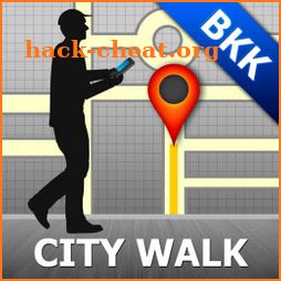 Bangkok Map and Walks icon