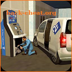 Bank Cash Transit Security Van:Money Truck Robbery icon