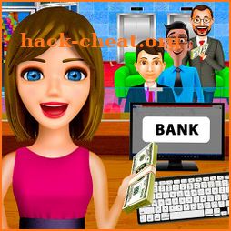 Bank Cashier Register Games - Bank Learning Game icon