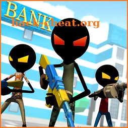 Bank Robbery Royale - Battle Simulator icon