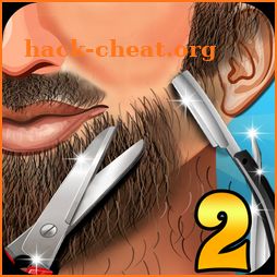 Barber Shop Hair Salon Beard Hair Cutting Games 2 icon