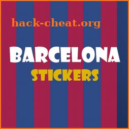 Barcelona stickers icon