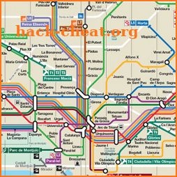 Barcelona Subway Map icon