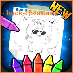 Bare Bears Coloring Book icon