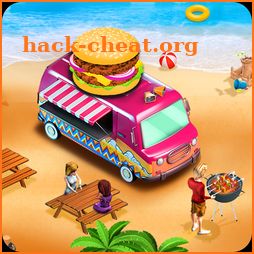 Beach Food Truck - The kitchen Chef’s Cooking Game icon