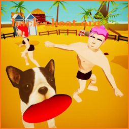Beach Frisbee 3D icon