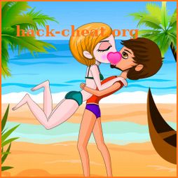 Beach Kissing - True love story icon