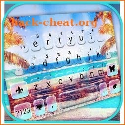 Beach Paradise Keyboard Theme icon