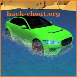 Beach Water Surfer Car Driver: Floating Stunts icon