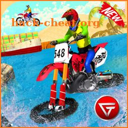 Beach Water Surfer Dirt Bike: Xtreme Racing Games icon