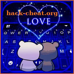 Bear Couple Love Keyboard Theme icon