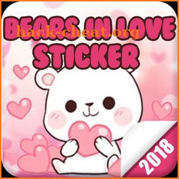 Bears In Love sticker  Packs For WhatsApp icon