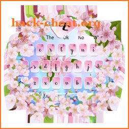 Beautiful Cherry Blossom Keyboard Theme icon
