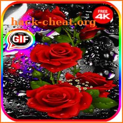 Beautiful flowers and roses pictures Gif 2020 icon