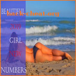 Beautiful hot girls numbers icon