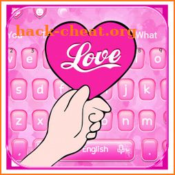 Beautiful Love Heart Keyboard Theme💘 icon