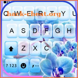 Beautiful Orchids Keyboard Background icon