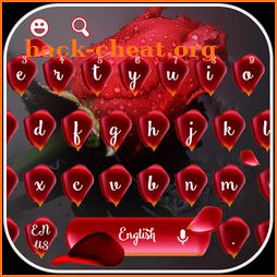 Beautiful Red Rose Keyboard icon