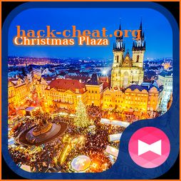 Beautiful Wallpaper Christmas Plaza Theme icon