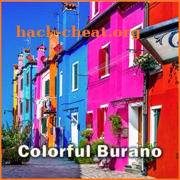 Beautiful Wallpaper Colorful Burano Theme icon