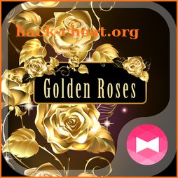 Beautiful Wallpaper Golden Roses Theme icon