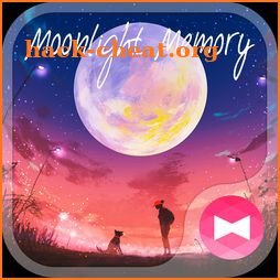 Beautiful Wallpaper Moonlight Memory Theme icon