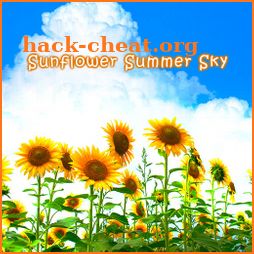 Beautiful Wallpaper Sunflower Summer Sky Theme icon