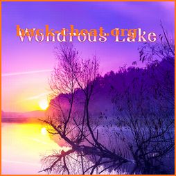 Beautiful Wallpaper Wondrous Lake Theme icon