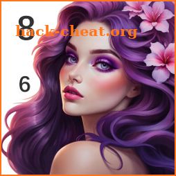 Beauty Color by number game icon