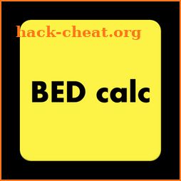 BED (Radiotherapy Dose) calculator icon