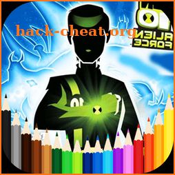 Ben10 Coloring Book icon