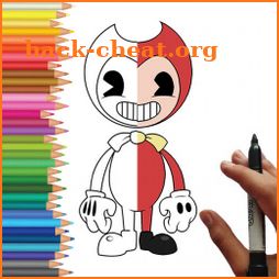 Bendy Coloring Game icon
