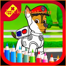 Best Coloring Book Dogs icon