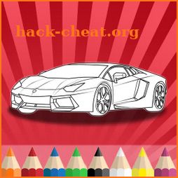 Best Coloring Game: Italian Cars Coloring icon