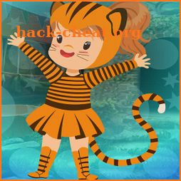 Best Escape Games 242 Tiger Disguise Girl Escape icon