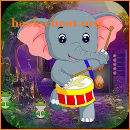 Best Escape Games 65 Dancing Elephant Rescue Game icon