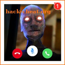 Best Evil Scary Grandpa Fake Chat And Video Call icon