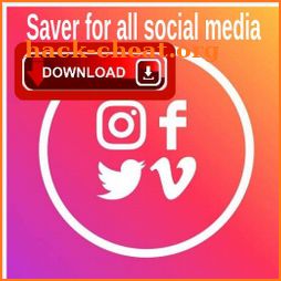 Best for all social media image and video saver icon
