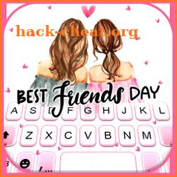 Best Friends Day Keyboard Background icon