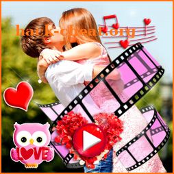 Best Love Video Maker with Song 💘 Slideshow App icon