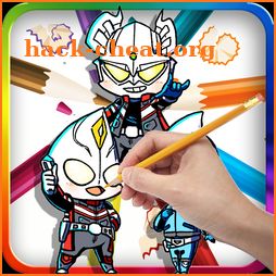 best ultra super coloring page icon