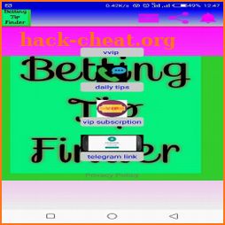 BETTING TIPS FINDER icon