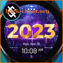 BFF21- Animation New Year 2023 icon