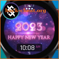 BFF25- Animation New Year 2023 icon