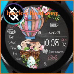 BFF6- Easter and Bunny Balloon icon