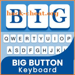 Big button keyboard - Big keys for easy typing icon
