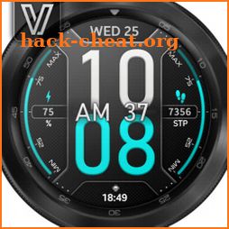 Big clock - digital watch face icon