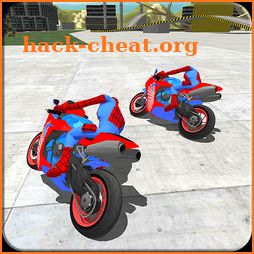 Bike Driver Super Hero Stunt Simulator icon