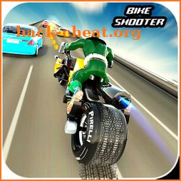 Bike Shooter Superhero: Moto Blitz Racing Shooter icon
