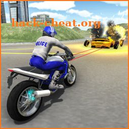 Bike Shooting Mission Games: Police Escape Games icon